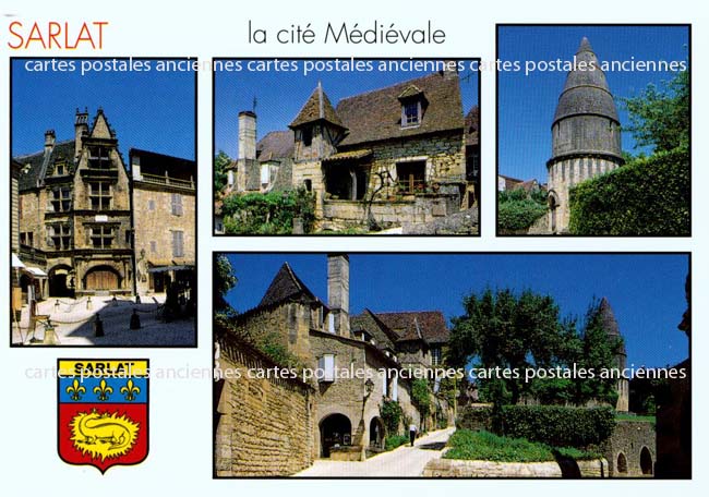 Cartes postales anciennes > CARTES POSTALES > carte postale ancienne > cartes-postales-ancienne.com Nouvelle aquitaine Sarlat La Caneda