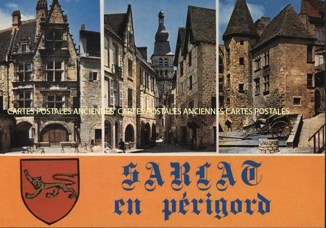 Cartes postales anciennes > CARTES POSTALES > carte postale ancienne > cartes-postales-ancienne.com Nouvelle aquitaine Sarlat La Caneda