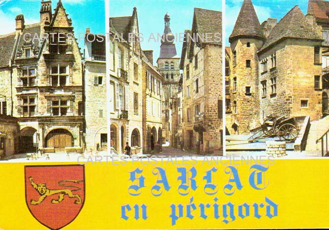 Cartes postales anciennes > CARTES POSTALES > carte postale ancienne > cartes-postales-ancienne.com Nouvelle aquitaine Sarlat La Caneda