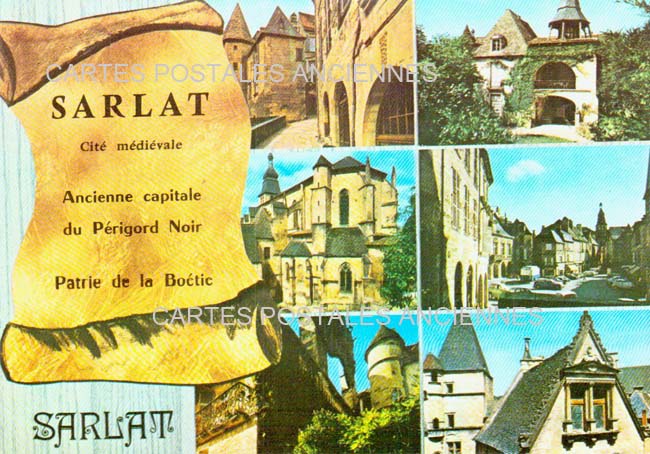 Cartes postales anciennes > CARTES POSTALES > carte postale ancienne > cartes-postales-ancienne.com Nouvelle aquitaine Sarlat La Caneda