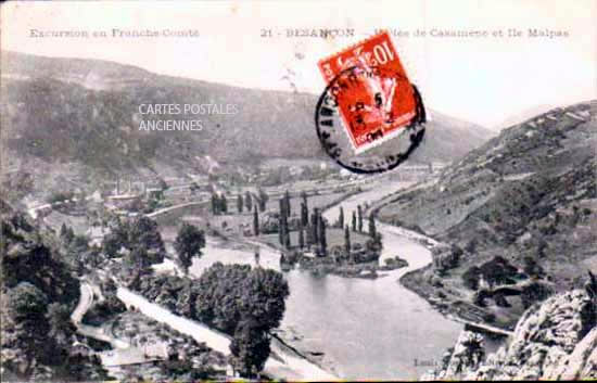 Cartes postales anciennes > CARTES POSTALES > carte postale ancienne > cartes-postales-ancienne.com Bourgogne franche comte Doubs Besancon