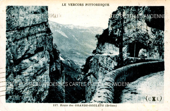 Cartes postales anciennes > CARTES POSTALES > carte postale ancienne > cartes-postales-ancienne.com Auvergne rhone alpes Drome