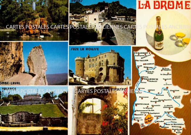 Cartes postales anciennes > CARTES POSTALES > carte postale ancienne > cartes-postales-ancienne.com Auvergne rhone alpes Drome