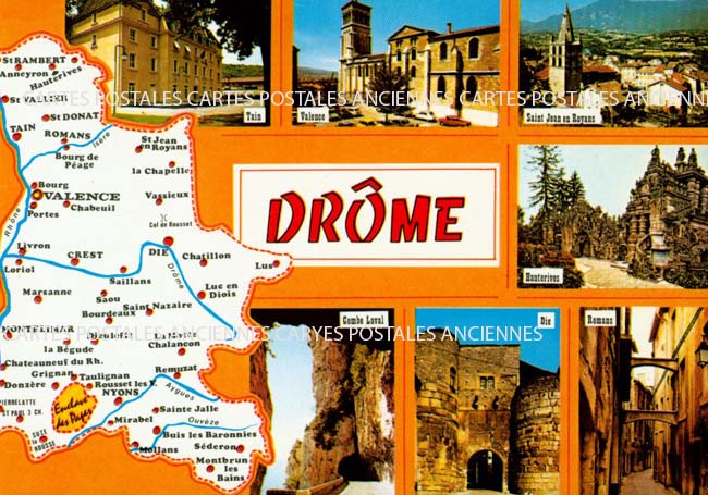 Cartes postales anciennes > CARTES POSTALES > carte postale ancienne > cartes-postales-ancienne.com Auvergne rhone alpes Drome