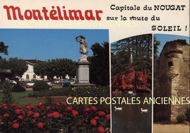 Cartes postales anciennes > CARTES POSTALES > carte postale ancienne > cartes-postales-ancienne.com Auvergne rhone alpes Drome Montelimar