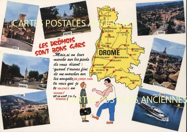 Cartes postales anciennes > CARTES POSTALES > carte postale ancienne > cartes-postales-ancienne.com Auvergne rhone alpes Drome Die