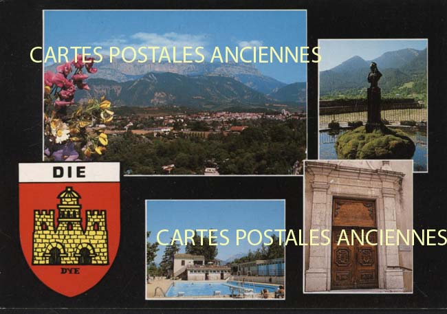 Cartes postales anciennes > CARTES POSTALES > carte postale ancienne > cartes-postales-ancienne.com Auvergne rhone alpes Drome Die