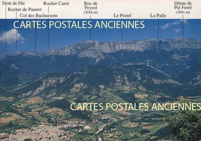 Cartes postales anciennes > CARTES POSTALES > carte postale ancienne > cartes-postales-ancienne.com Auvergne rhone alpes Drome Die