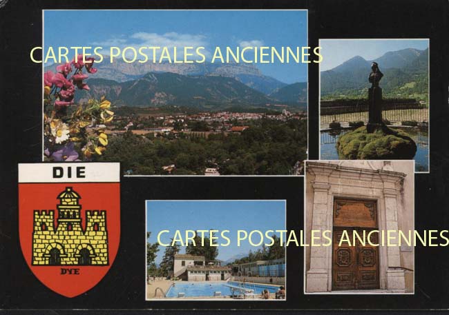 Cartes postales anciennes > CARTES POSTALES > carte postale ancienne > cartes-postales-ancienne.com Auvergne rhone alpes Drome Die