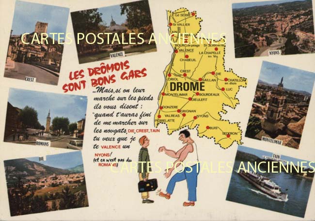 Cartes postales anciennes > CARTES POSTALES > carte postale ancienne > cartes-postales-ancienne.com Auvergne rhone alpes Drome Die