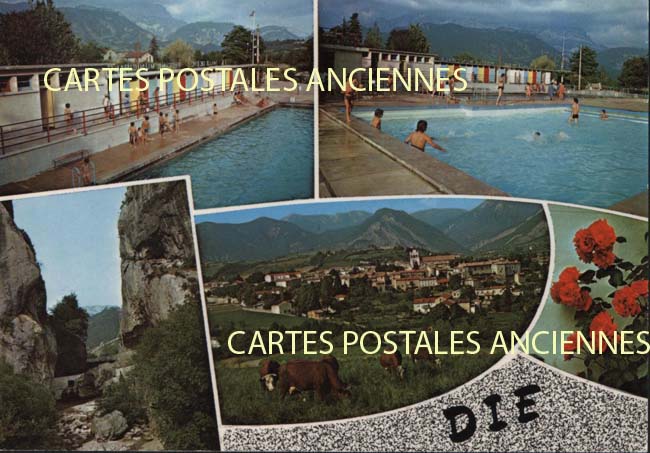 Cartes postales anciennes > CARTES POSTALES > carte postale ancienne > cartes-postales-ancienne.com Auvergne rhone alpes Drome Die