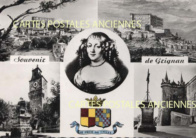 Cartes postales anciennes > CARTES POSTALES > carte postale ancienne > cartes-postales-ancienne.com Auvergne rhone alpes Drome Grignan