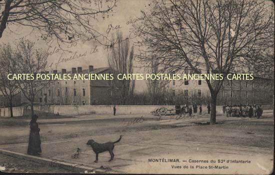 Cartes postales anciennes > CARTES POSTALES > carte postale ancienne > cartes-postales-ancienne.com Auvergne rhone alpes Drome Montelimar