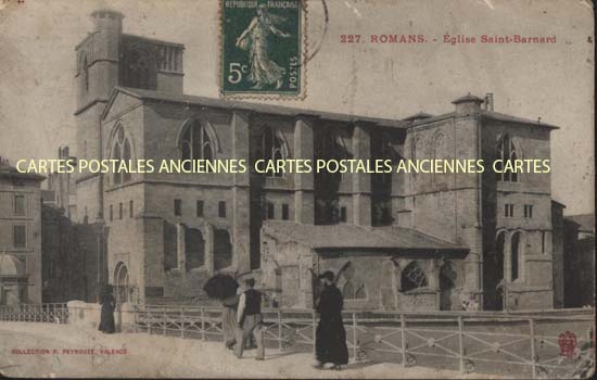 Cartes postales anciennes > CARTES POSTALES > carte postale ancienne > cartes-postales-ancienne.com Auvergne rhone alpes Drome Romans Sur Isere