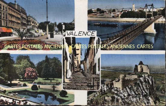 Cartes postales anciennes > CARTES POSTALES > carte postale ancienne > cartes-postales-ancienne.com Auvergne rhone alpes Drome Valence