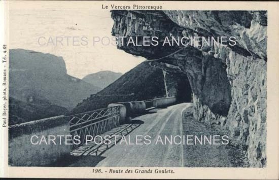 Cartes postales anciennes > CARTES POSTALES > carte postale ancienne > cartes-postales-ancienne.com Auvergne rhone alpes Drome La Chapelle En Vercors