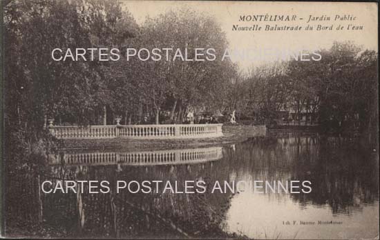 Cartes postales anciennes > CARTES POSTALES > carte postale ancienne > cartes-postales-ancienne.com Auvergne rhone alpes Drome Montelimar