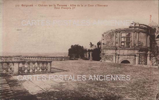 Cartes postales anciennes > CARTES POSTALES > carte postale ancienne > cartes-postales-ancienne.com Auvergne rhone alpes Drome Grignan