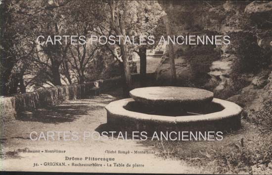 Cartes postales anciennes > CARTES POSTALES > carte postale ancienne > cartes-postales-ancienne.com Auvergne rhone alpes Drome Grignan