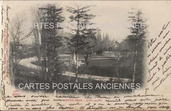 Cartes postales anciennes > CARTES POSTALES > carte postale ancienne > cartes-postales-ancienne.com Auvergne rhone alpes Drome Montelimar