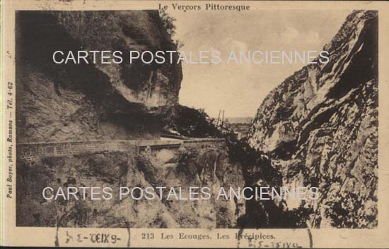 Cartes postales anciennes > CARTES POSTALES > carte postale ancienne > cartes-postales-ancienne.com Auvergne rhone alpes Drome Saint Martin En Vercors