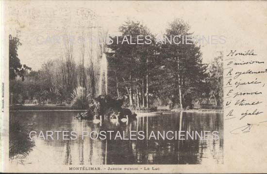 Cartes postales anciennes > CARTES POSTALES > carte postale ancienne > cartes-postales-ancienne.com Auvergne rhone alpes Drome Montelimar