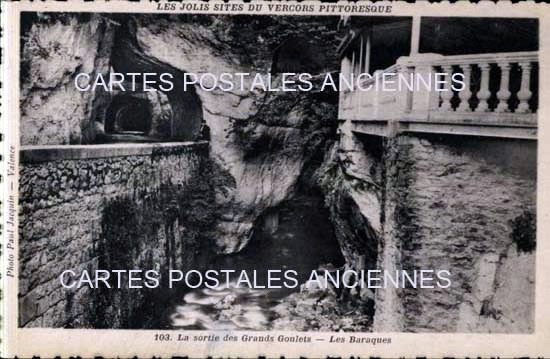 Cartes postales anciennes > CARTES POSTALES > carte postale ancienne > cartes-postales-ancienne.com Auvergne rhone alpes Drome La Chapelle En Vercors