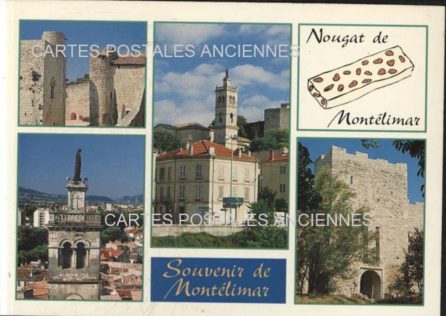 Cartes postales anciennes > CARTES POSTALES > carte postale ancienne > cartes-postales-ancienne.com Auvergne rhone alpes Drome Montelimar