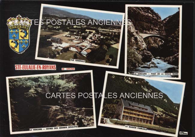 Cartes postales anciennes > CARTES POSTALES > carte postale ancienne > cartes-postales-ancienne.com Auvergne rhone alpes Drome Sainte Eulalie En Royans