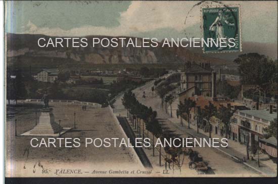 Cartes postales anciennes > CARTES POSTALES > carte postale ancienne > cartes-postales-ancienne.com Auvergne rhone alpes Drome Valence