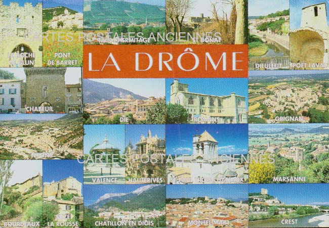 Cartes postales anciennes > CARTES POSTALES > carte postale ancienne > cartes-postales-ancienne.com Auvergne rhone alpes Drome Valence