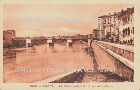 Cartes postales anciennes > CARTES POSTALES > carte postale ancienne > cartes-postales-ancienne.com Auvergne rhone alpes Drome Romans Sur Isere