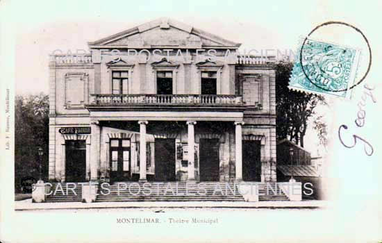 Cartes postales anciennes > CARTES POSTALES > carte postale ancienne > cartes-postales-ancienne.com Auvergne rhone alpes Drome Montelimar