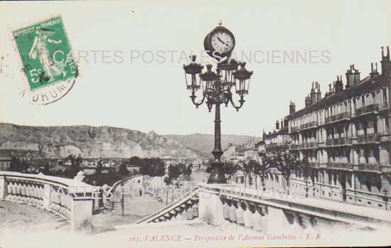 Cartes postales anciennes > CARTES POSTALES > carte postale ancienne > cartes-postales-ancienne.com Auvergne rhone alpes Drome Valence