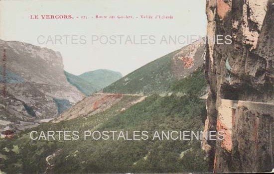 Cartes postales anciennes > CARTES POSTALES > carte postale ancienne > cartes-postales-ancienne.com Auvergne rhone alpes Drome Les Barraques En Vercors