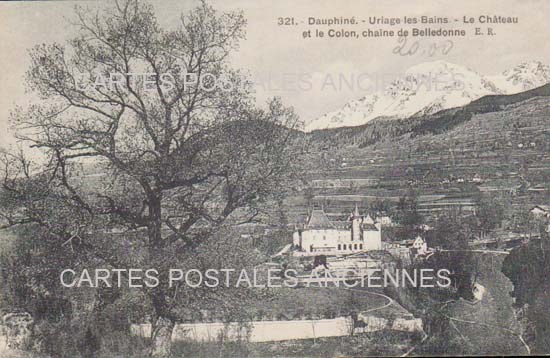 Cartes postales anciennes > CARTES POSTALES > carte postale ancienne > cartes-postales-ancienne.com Auvergne rhone alpes Isere Uriage