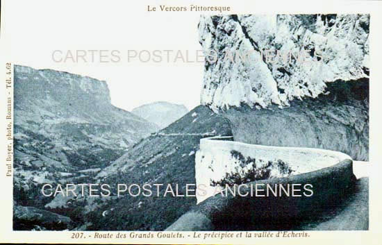 Cartes postales anciennes > CARTES POSTALES > carte postale ancienne > cartes-postales-ancienne.com Auvergne rhone alpes Drome Les Barraques En Vercors