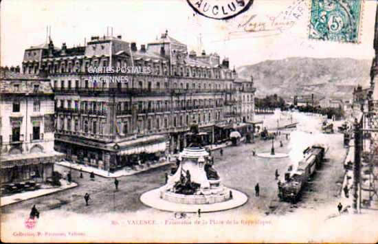 Cartes postales anciennes > CARTES POSTALES > carte postale ancienne > cartes-postales-ancienne.com Auvergne rhone alpes Drome Valence