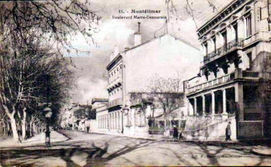 Cartes postales anciennes > CARTES POSTALES > carte postale ancienne > cartes-postales-ancienne.com Auvergne rhone alpes Drome Montelimar