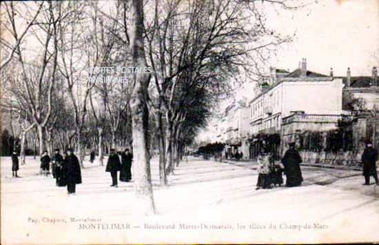 Cartes postales anciennes > CARTES POSTALES > carte postale ancienne > cartes-postales-ancienne.com Auvergne rhone alpes Drome Montelimar