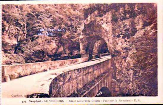 Cartes postales anciennes > CARTES POSTALES > carte postale ancienne > cartes-postales-ancienne.com Auvergne rhone alpes Drome Les Barraques En Vercors