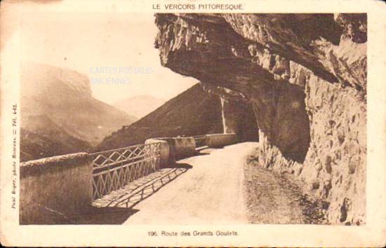 Cartes postales anciennes > CARTES POSTALES > carte postale ancienne > cartes-postales-ancienne.com Auvergne rhone alpes Drome Les Barraques En Vercors