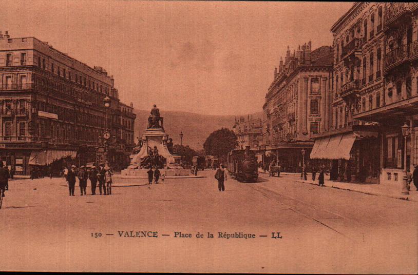 Cartes postales anciennes > CARTES POSTALES > carte postale ancienne > cartes-postales-ancienne.com Auvergne rhone alpes Drome Valence