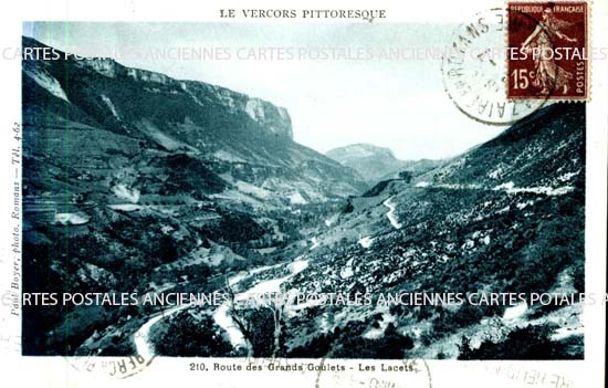 Cartes postales anciennes > CARTES POSTALES > carte postale ancienne > cartes-postales-ancienne.com Auvergne rhone alpes Drome