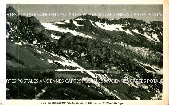 Cartes postales anciennes > CARTES POSTALES > carte postale ancienne > cartes-postales-ancienne.com Auvergne rhone alpes Drome Vassieux En Vercors