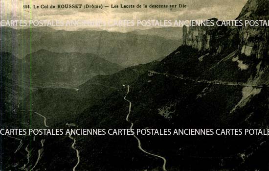 Cartes postales anciennes > CARTES POSTALES > carte postale ancienne > cartes-postales-ancienne.com Auvergne rhone alpes Drome