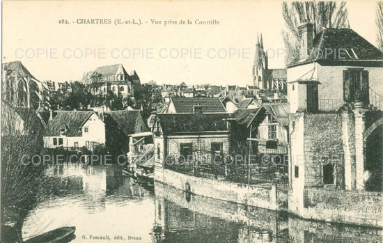 Cartes postales anciennes > CARTES POSTALES > carte postale ancienne > cartes-postales-ancienne.com Centre val de loire  Chartres