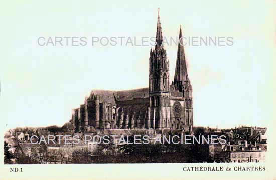 Cartes postales anciennes > CARTES POSTALES > carte postale ancienne > cartes-postales-ancienne.com Centre val de loire  Chartres