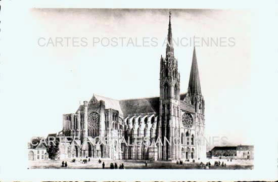 Cartes postales anciennes > CARTES POSTALES > carte postale ancienne > cartes-postales-ancienne.com Centre val de loire  Eure et loir Chartres