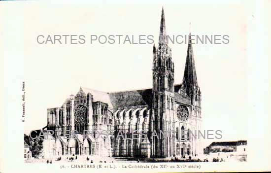 Cartes postales anciennes > CARTES POSTALES > carte postale ancienne > cartes-postales-ancienne.com Centre val de loire  Eure et loir Chartres